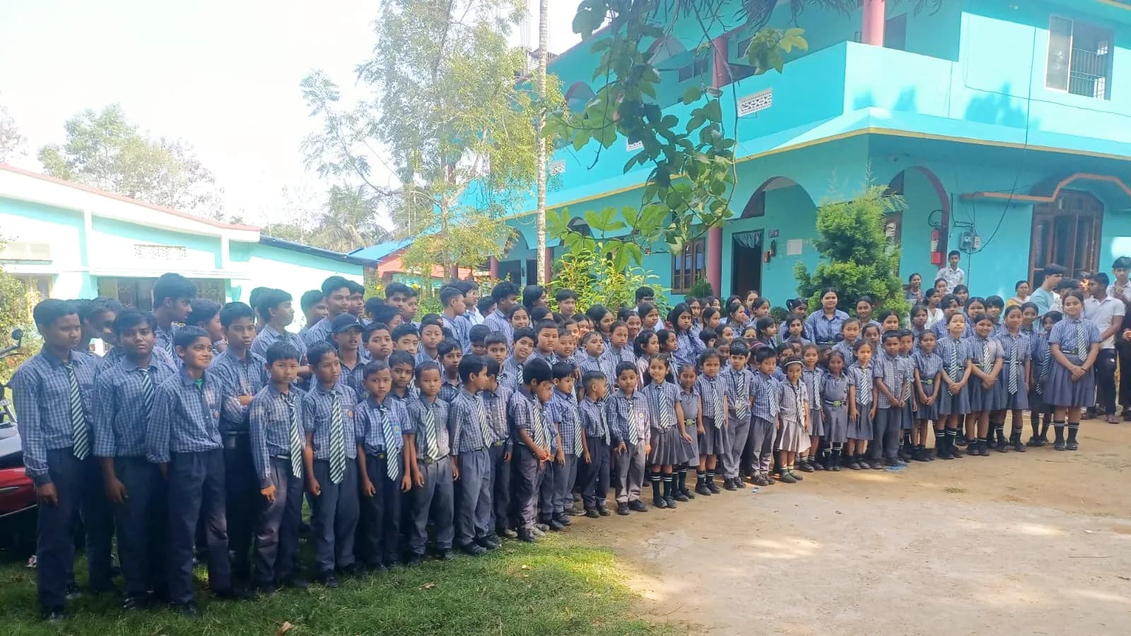 Students in classroom